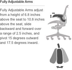 Herman Miller - Aeron Ergonomic Chair - Size A, Graphite - Serious Techies