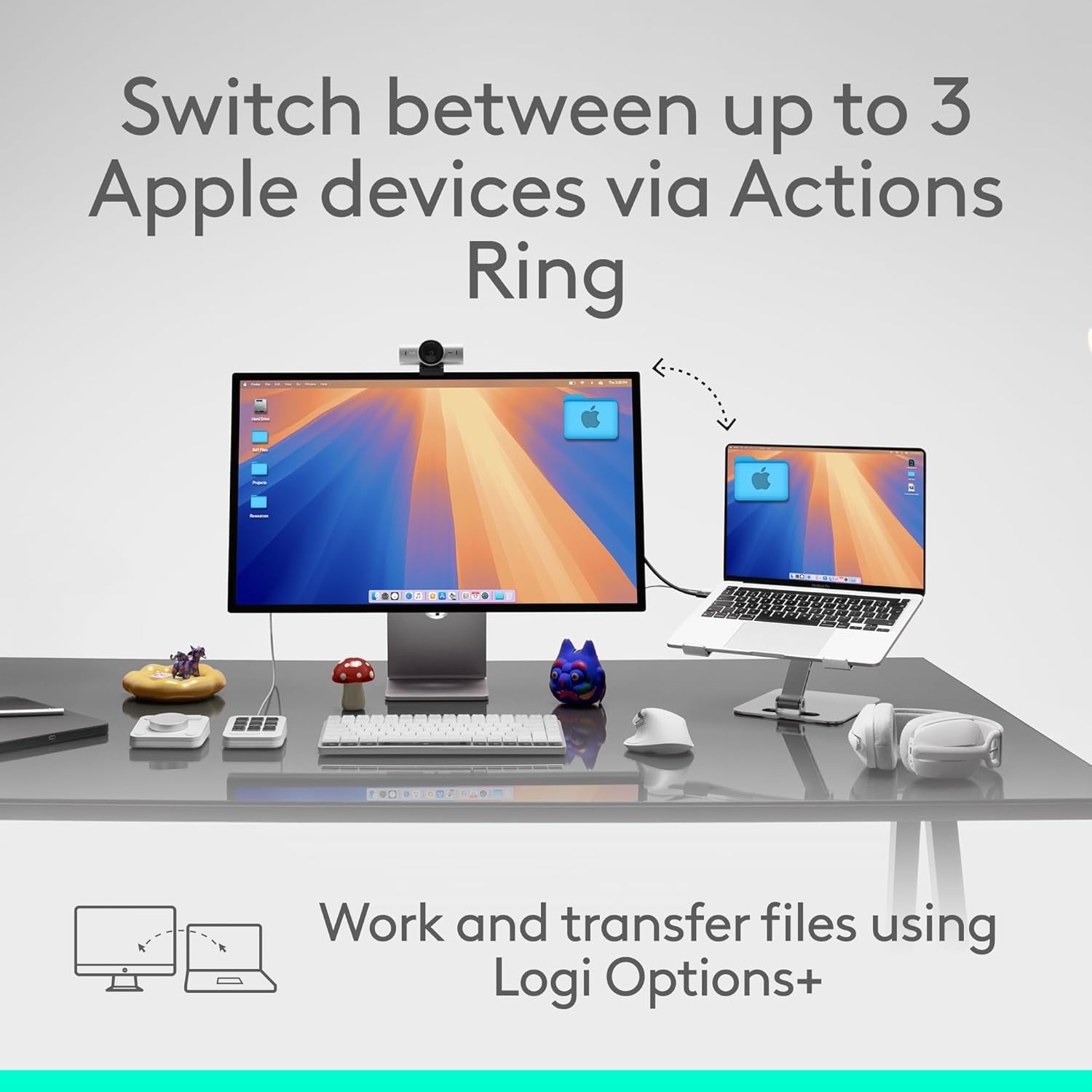 Logitech - MX Master 4 for Mac, Ergonomic Bluetooth Mouse with Advanced Performance Haptic Feedback, Ultra-Fast Scrolling, USB-C Charging, Macos, Ipados, Windows - Space Black - Serious Techies