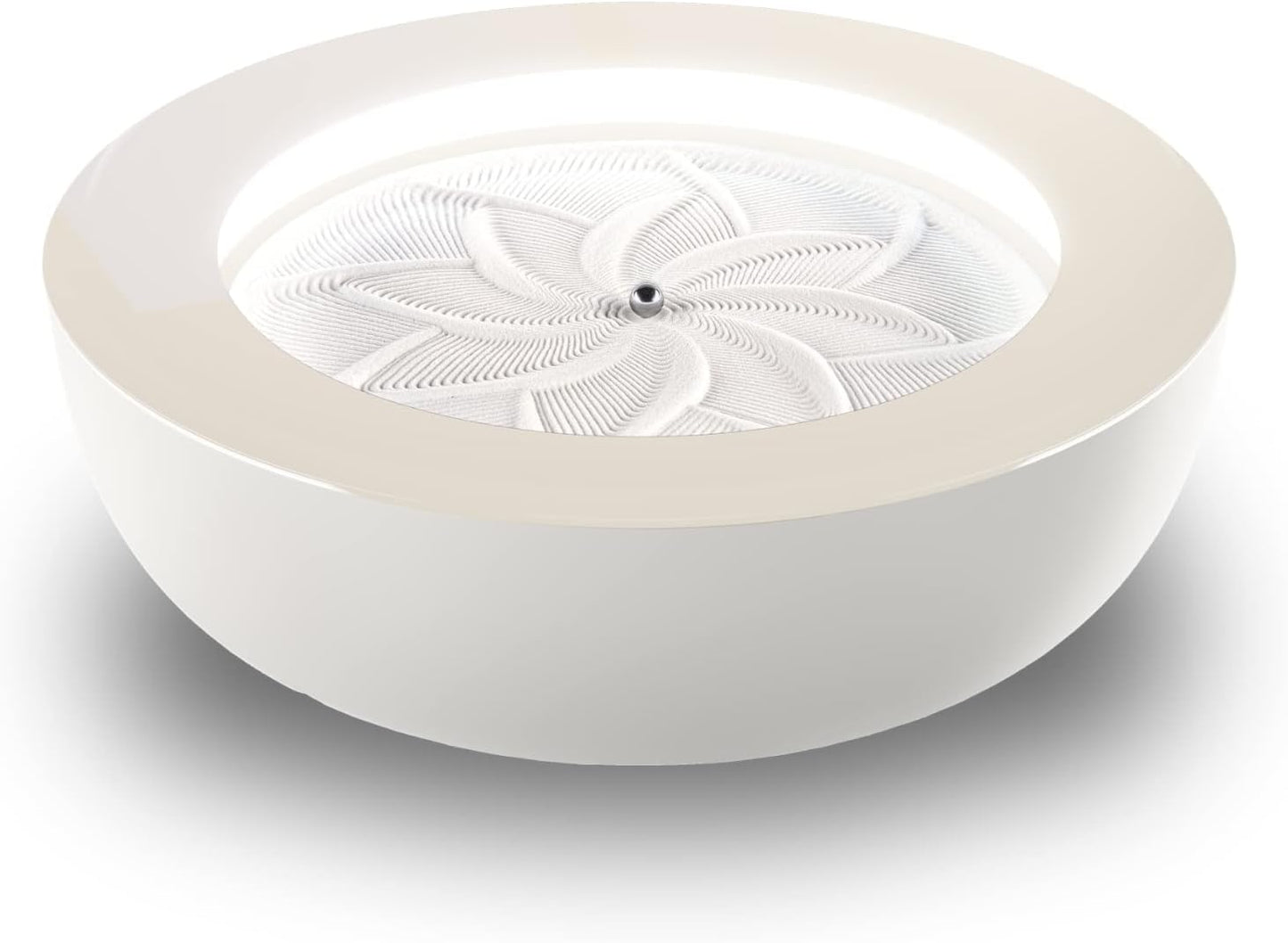 Homedics - Drift Sandscape, Perpetual Motion Machine, Zen Garden, Meditation Accessories, Decorative Sandscape, Bluetooth, Ios, Android, by (16 Inch (Small), Black) - Serious Techies
