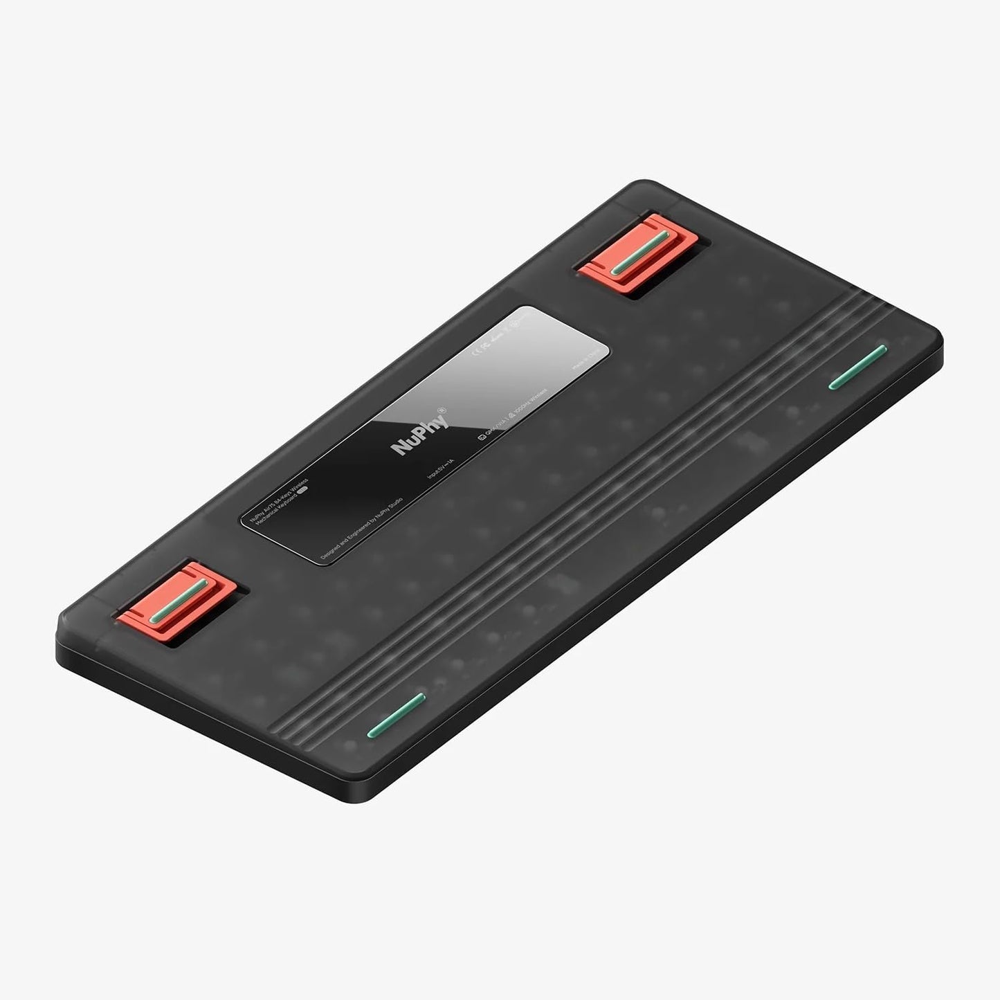 Nuphy - Air75 V2 Portable 75% Low Profile Keyboard,84 Keys RGB Backlight Wireless Mechanical Keyboard,Supports Bluetooth/2.4G/Usb-C,Compatible with Windows/Mac Os/Linux Systems-Black Gateron Moss Switch - Serious Techies