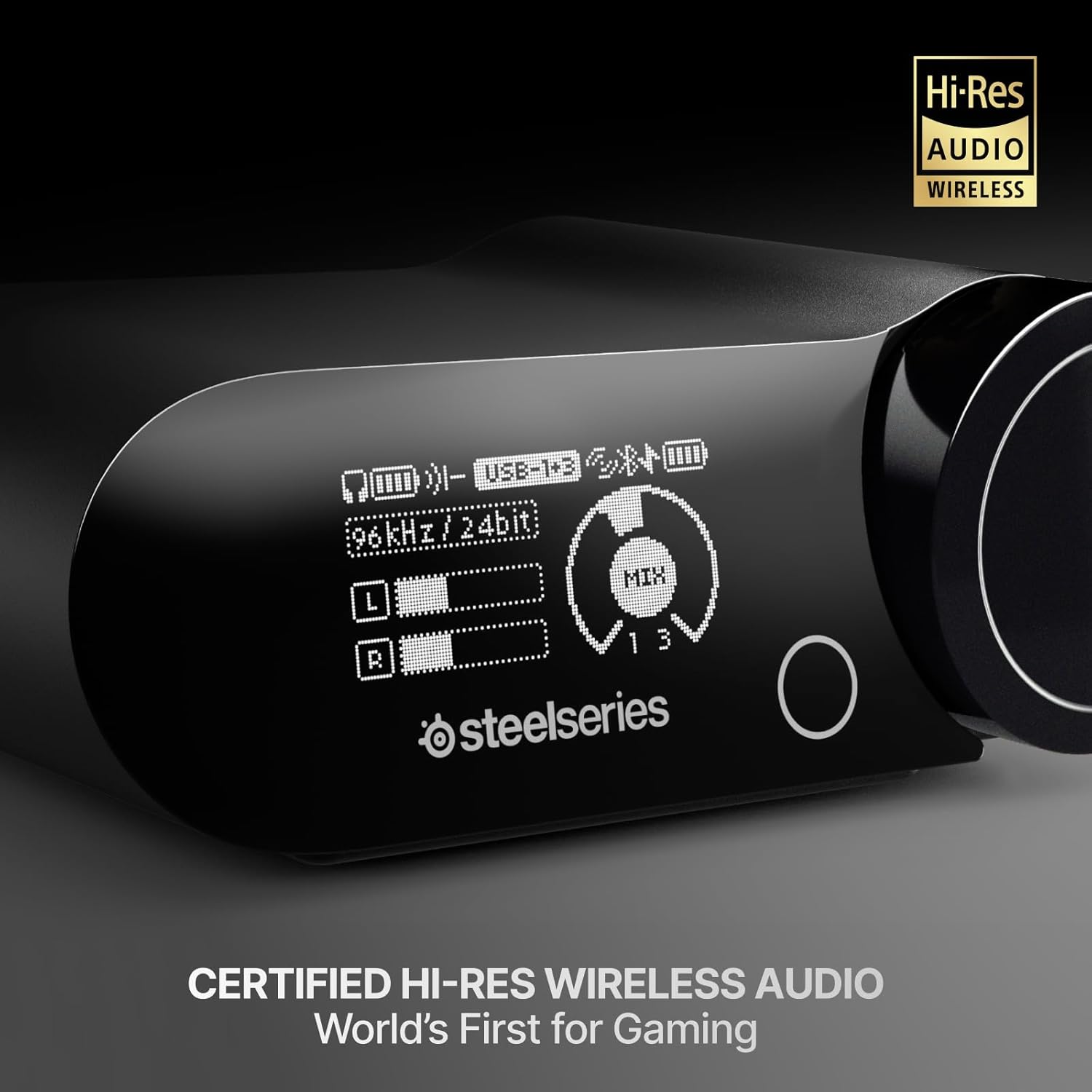 SteelSeries - Arctis Nova Elite - Hi-Res Wireless Gaming Headset — 96Khz/24Bit — Carbon Fiber Speakers — ANC — AI Noise Rejection — App — 2.4Ghz + BT — Multi-Source Mix — Omniplay Pc+Playstation+Xbox - Serious Techies