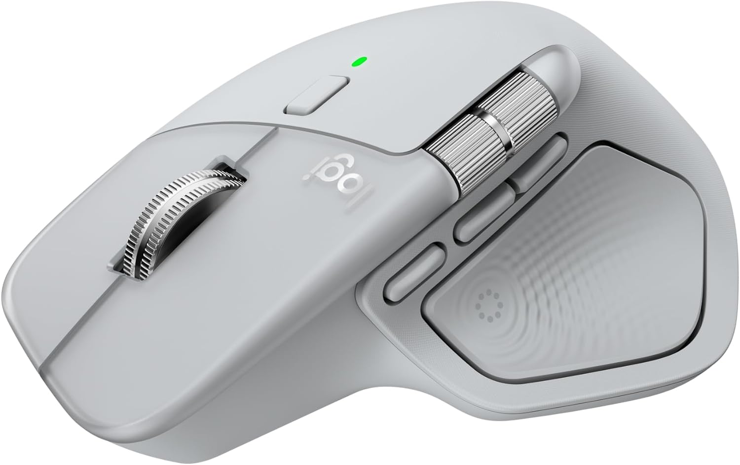 Logitech - MX Master 4 for Mac, Ergonomic Bluetooth Mouse with Advanced Performance Haptic Feedback, Ultra-Fast Scrolling, USB-C Charging, Macos, Ipados, Windows - Space Black - Serious Techies