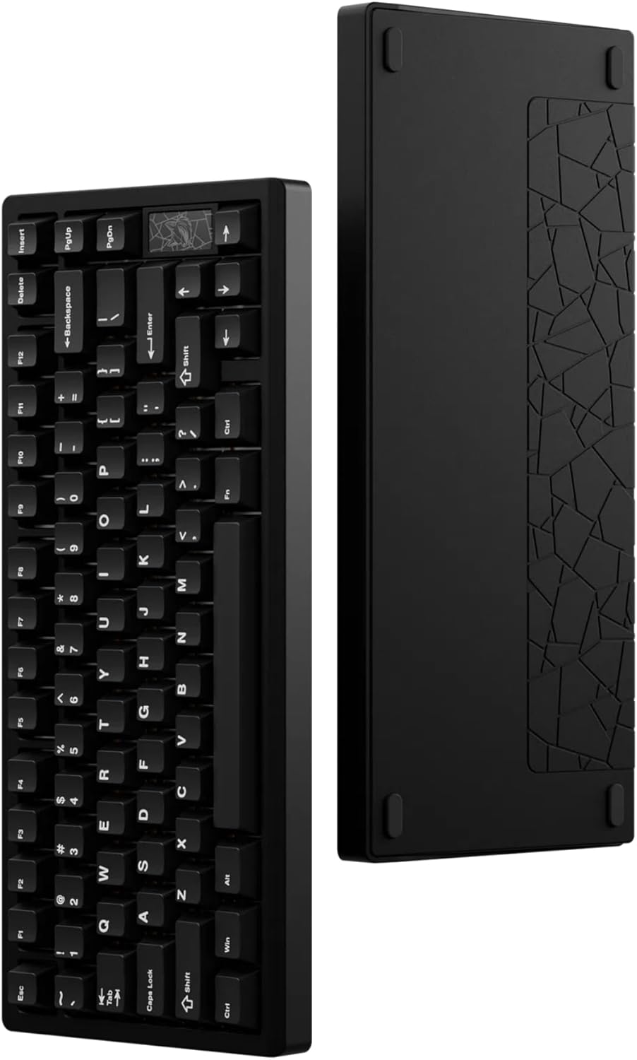 Chilkey - Slice75 HE Gaming Keyboard: 75% Percent Hall Effect Magnetic Aluminum Keyboard with WS Flux HE Clacky Switch, Rapid Trigger, 8K Polling, Per-Key RGB Custom Key Board for Game Office(Gray) - Serious Techies