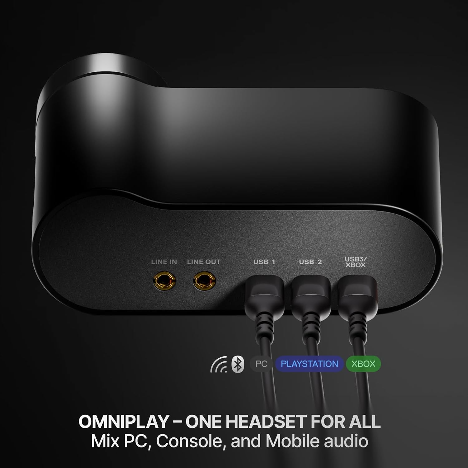 SteelSeries - Arctis Nova Elite - Hi-Res Wireless Gaming Headset — 96Khz/24Bit — Carbon Fiber Speakers — ANC — AI Noise Rejection — App — 2.4Ghz + BT — Multi-Source Mix — Omniplay Pc+Playstation+Xbox - Serious Techies