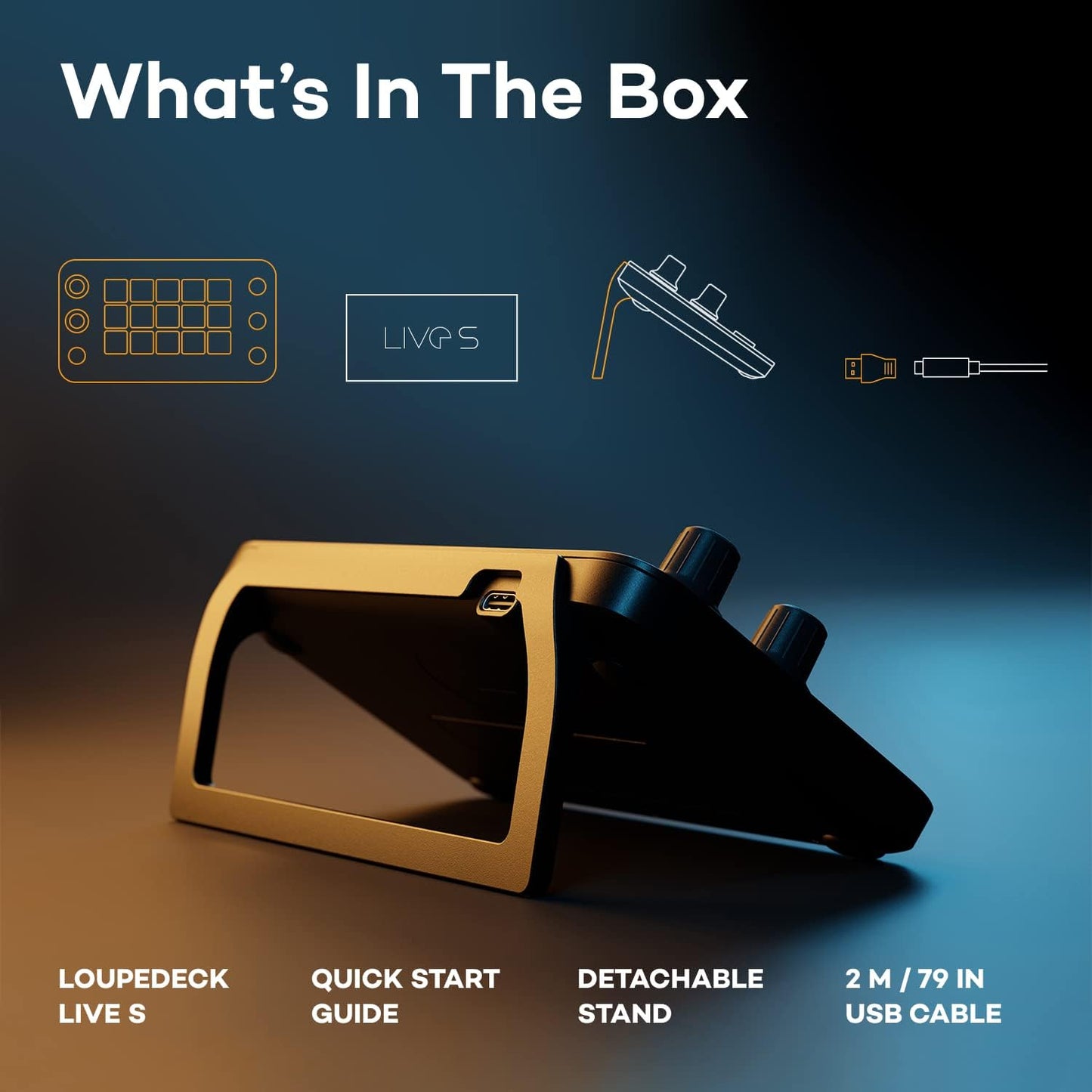 Loupedeck - Live S - the Streaming Console for Desktop Productivity, Full Stream Control and Content Creation with Customizable LED Touchscreen Buttons, Dials and RGB Buttons, Works with PC and Mac - Serious Techies