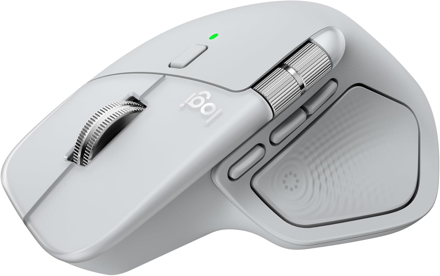 Logitech - MX Master 4 for Mac, Ergonomic Bluetooth Mouse with Advanced Performance Haptic Feedback, Ultra-Fast Scrolling, USB-C Charging, Macos, Ipados, Windows - Space Black - Serious Techies
