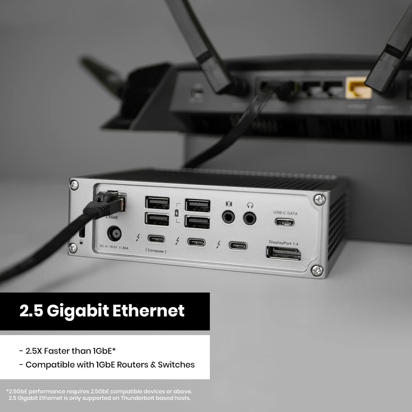 CalDigit - TS4 Thunderbolt 4 Dock - 18 Ports, 98W Charging, 40Gb/S Thunderbolt 4, USB-A/C, 2.5Gbe, 8K/6K Displays, Mac/Pc/Chrome Compatible - Serious Techies