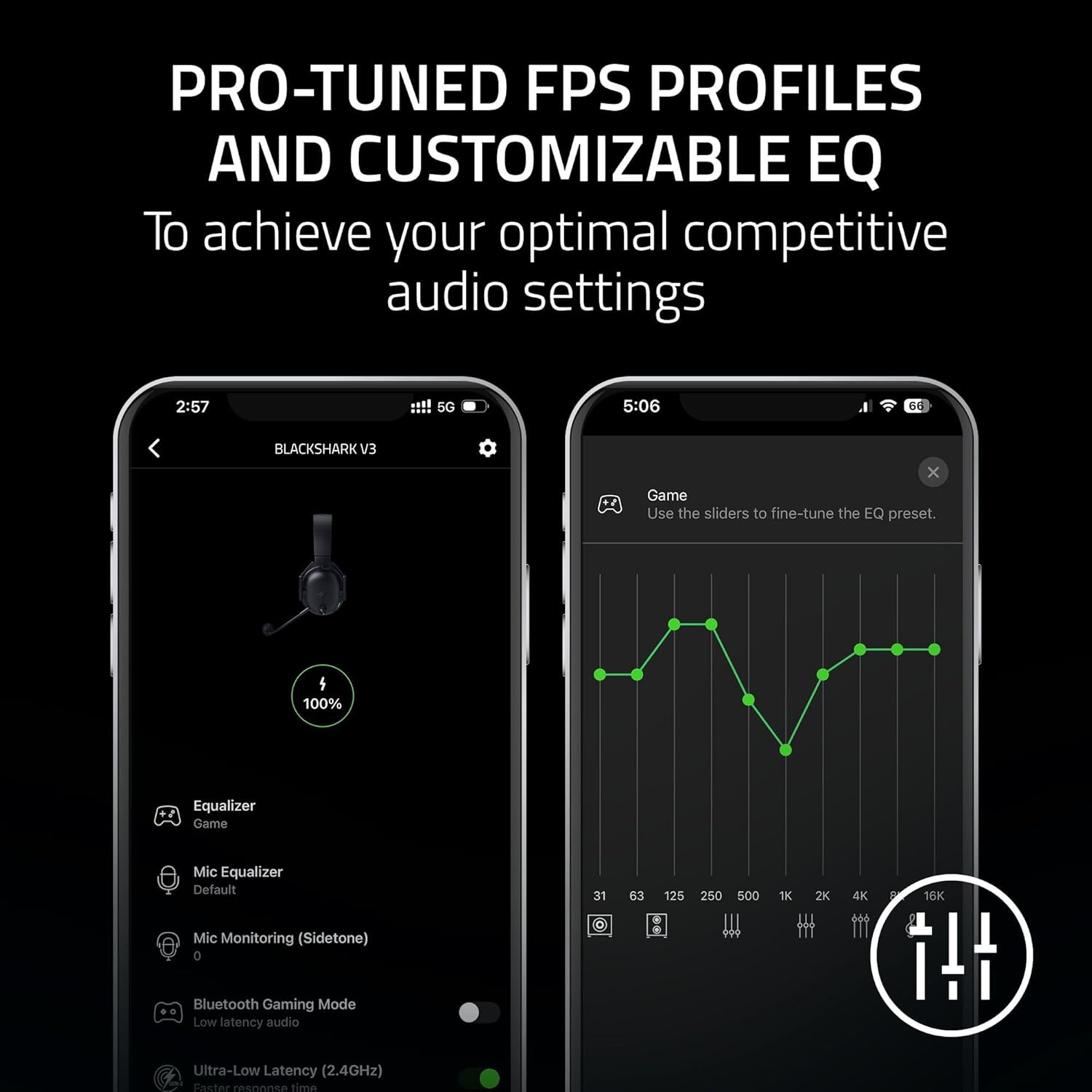Razer - Blackshark V3 Wireless Gaming Headset for PC: 50Mm Drivers - Super Wideband Mic - 2.4 Ghz, Bluetooth, USB - Works with Mac, PS5, Nintendo Switch, Smartphone - 70 Hr Battery - Black - Serious Techies - Serious Techies, LLC
