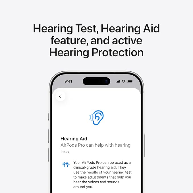 Apple - Airpods Pro 3 Wireless Earbuds, Active Noise Cancellation, Live Translation, Heart Rate Sensing, Hearing Aid Feature, Bluetooth Headphones, Spatial Audio, High-Fidelity Sound, USB-C Charging - Serious Techies - Serious Techies, LLC