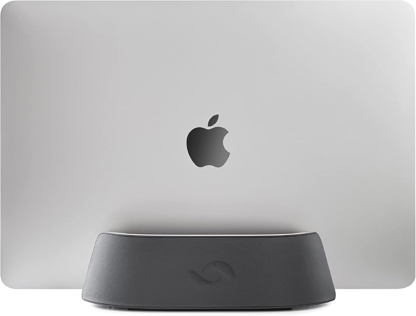 HumanCentric - Vertical Laptop Stand in Maple Wood, Upright Adjustable Holder and Dock, Laptop Vertical Stand Fits Macbook Pro and Other Laptops .5" to 1.5", Clamshell Compatible - Serious Techies
