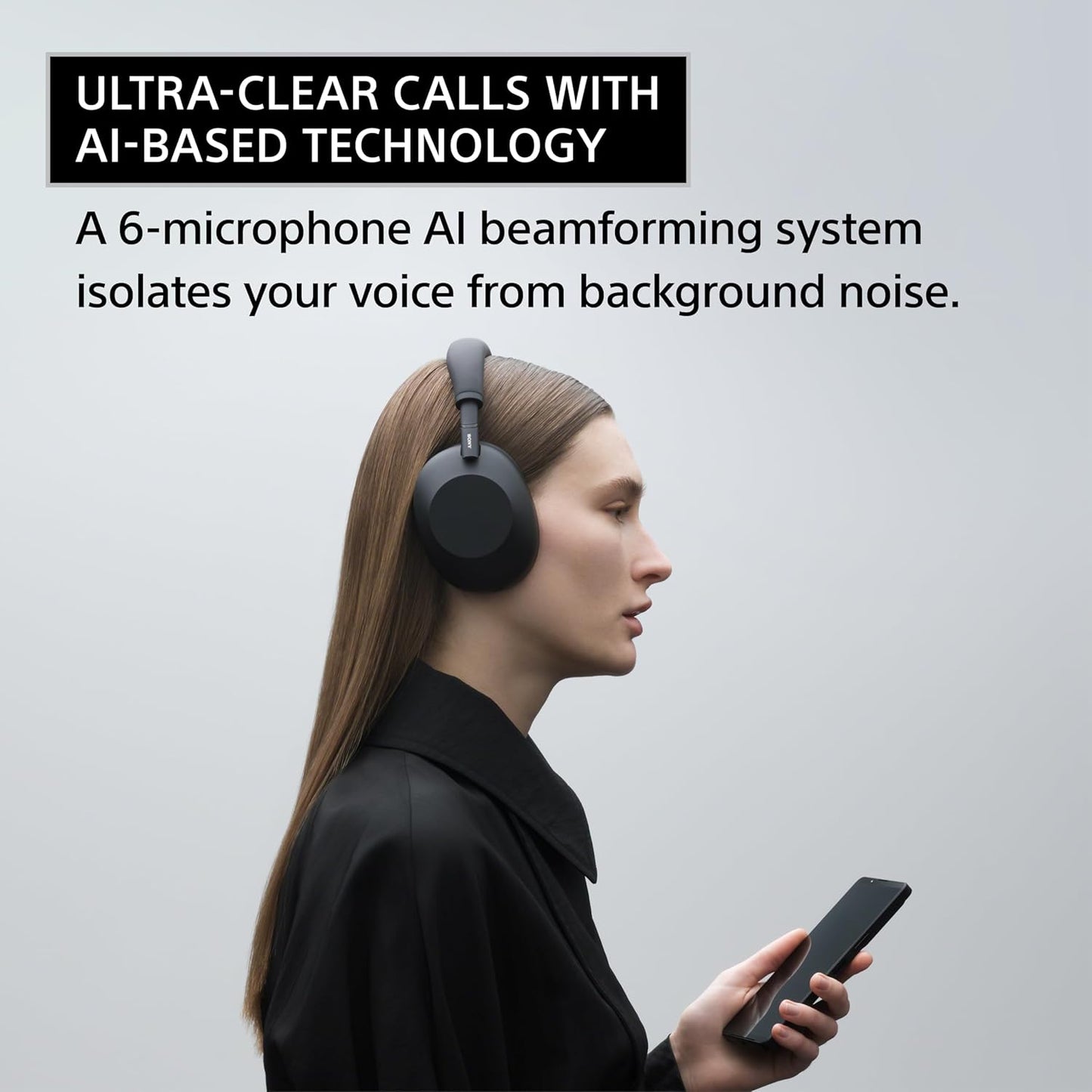 Sony - WH-1000XM6 the Best Noise Canceling Wireless Headphones, HD NC Processor QN3, 12 Microphones, Adaptive NC Optimizer, Mastered by Engineers, Studio-Quality, 30-Hour Battery, Platinum Silver - Serious Techies