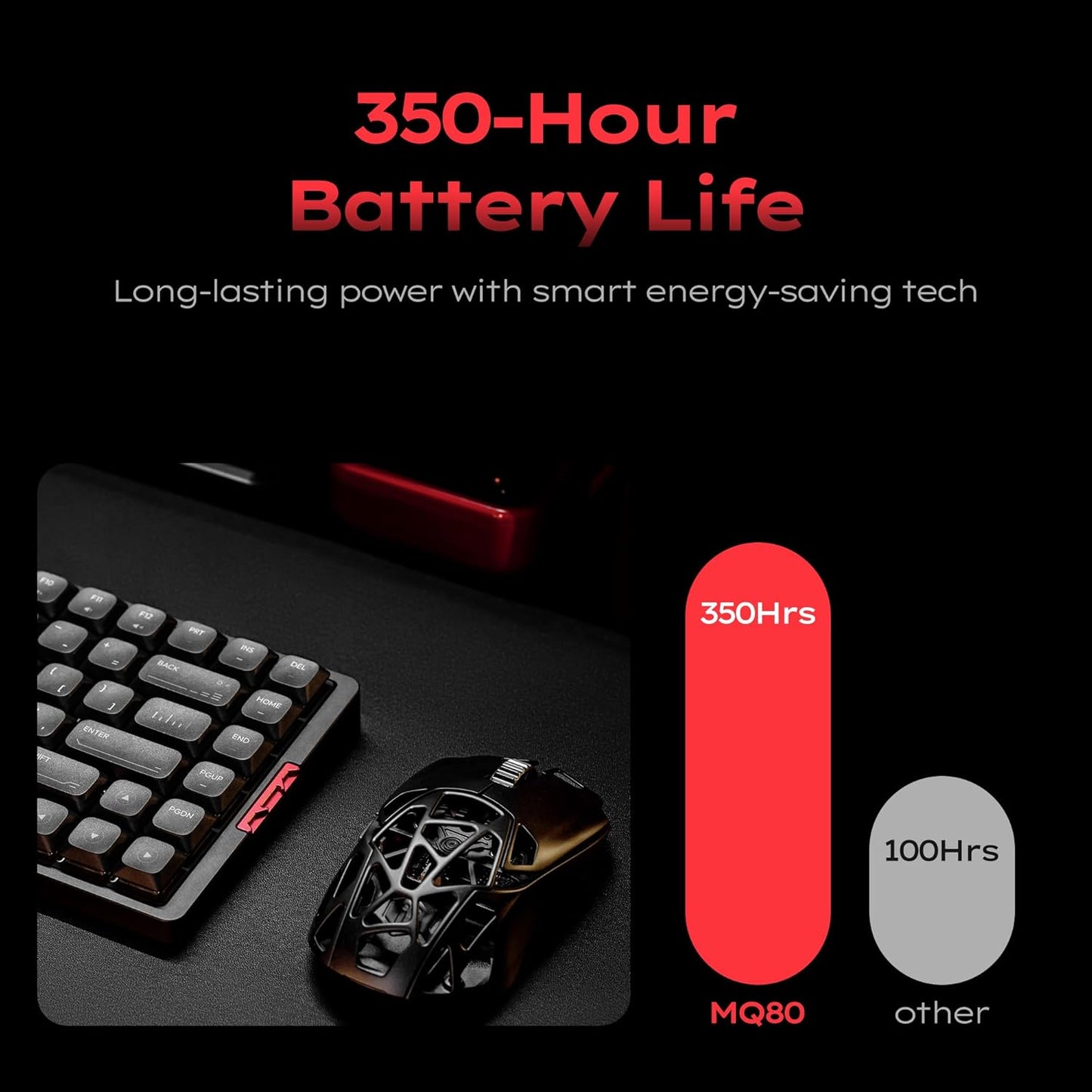 IQUNIX - MQ80 Low Profile Mechanical Keyboard for Work and Gaming Tri Mode Wireless Wired CNC Aluminum Hot Swappable RGB Backlit Long Battery Life via Support (Silver) - Serious Techies