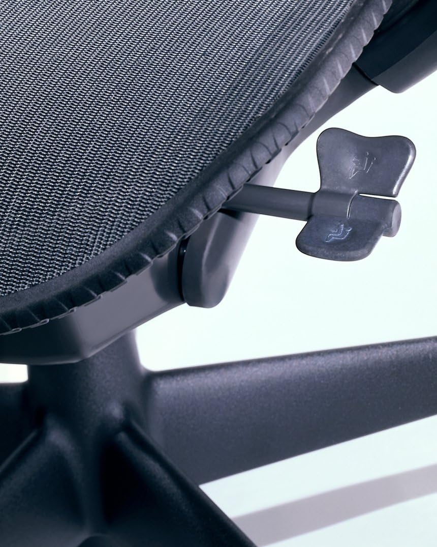 Herman Miller - Mirra Chair by : Fully Featured W/Forward Tilt - Adjustable Arms - Flexfront Seat - Tilt Limiter - Lumbar Support - Hard Floor Casters - Graphite Frame/Graphite Seat - Serious Techies