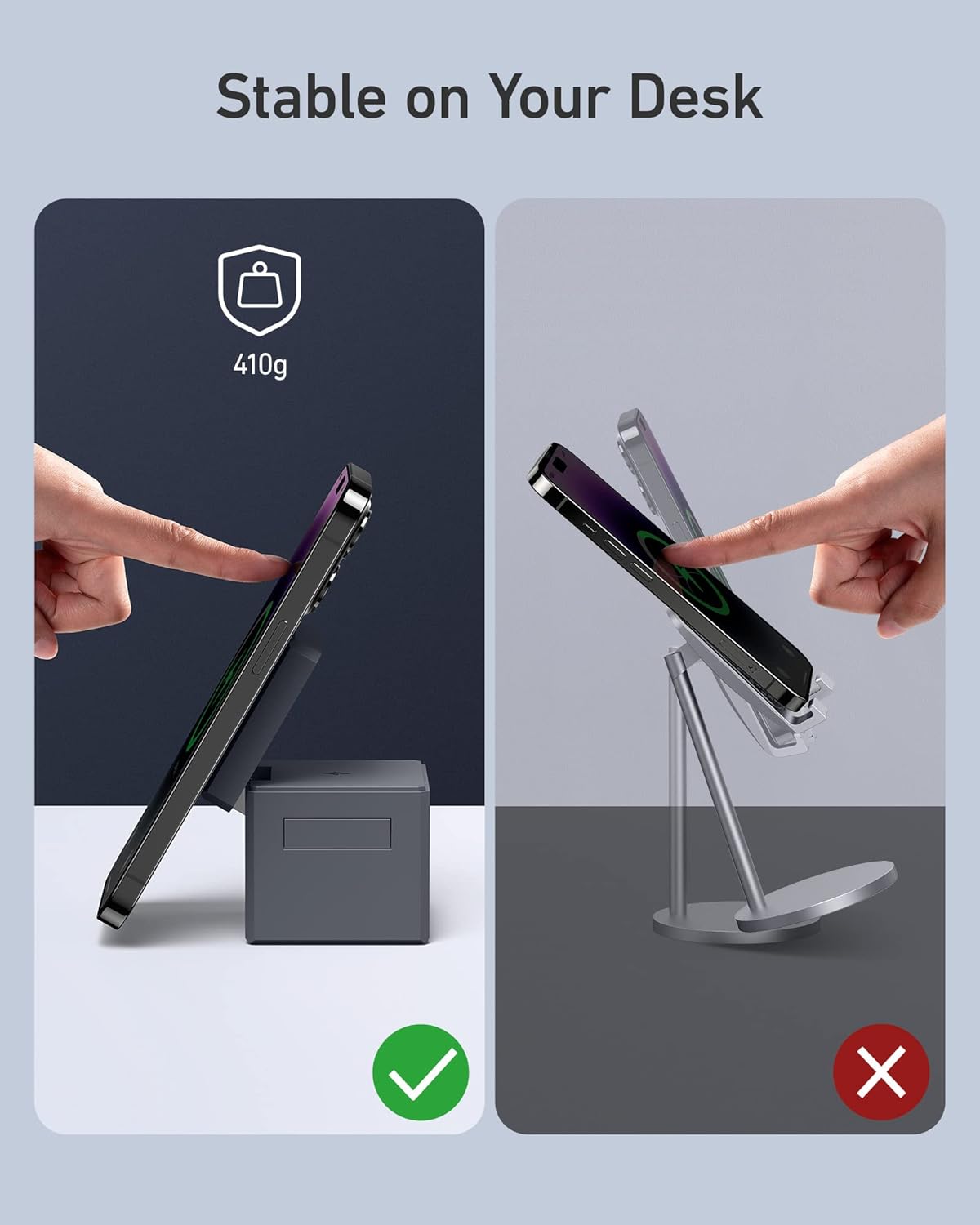 Anker - Magsafe Charger Stand, Iphone 16 Wireless Charger, 3-In-1 Cube with Magsafe, 15W Foldable Fast Charging Stand, for Iphone 16/15/14/13, Apple Watch 1-8/Ultra, Airpods (30W USB-C Charger Included) - Serious Techies