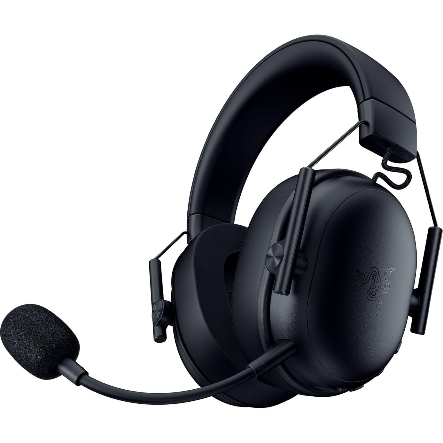 Razer - BlackShark V3 X Hyperspeed Wireless Gaming Headset for PC: 50Mm Drivers - Cardioid Mic - 2.4 Ghz, Bluetooth, USB - Works with Mac, PS5, Nintendo Switch, Smartphone - 70 Hr Battery - Black
