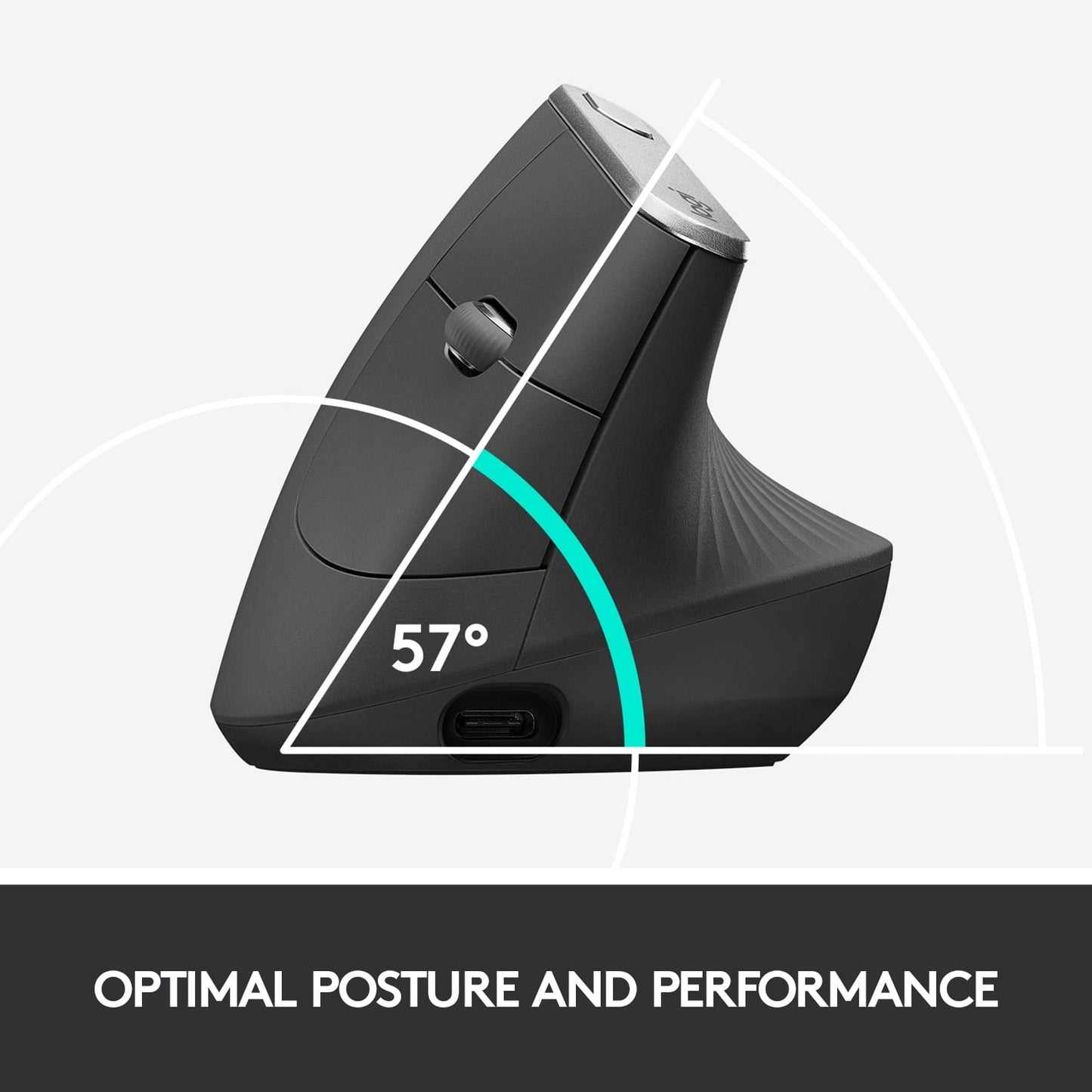 Logitech - MX Vertical Ergonomic Wireless Mouse - Serious Techies