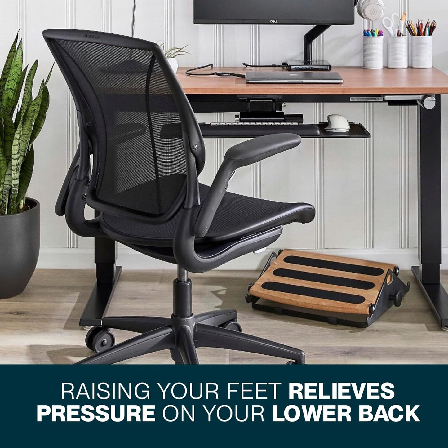 Humanscale - FM 300 Foot Machine Footrest (Natural) - Serious Techies