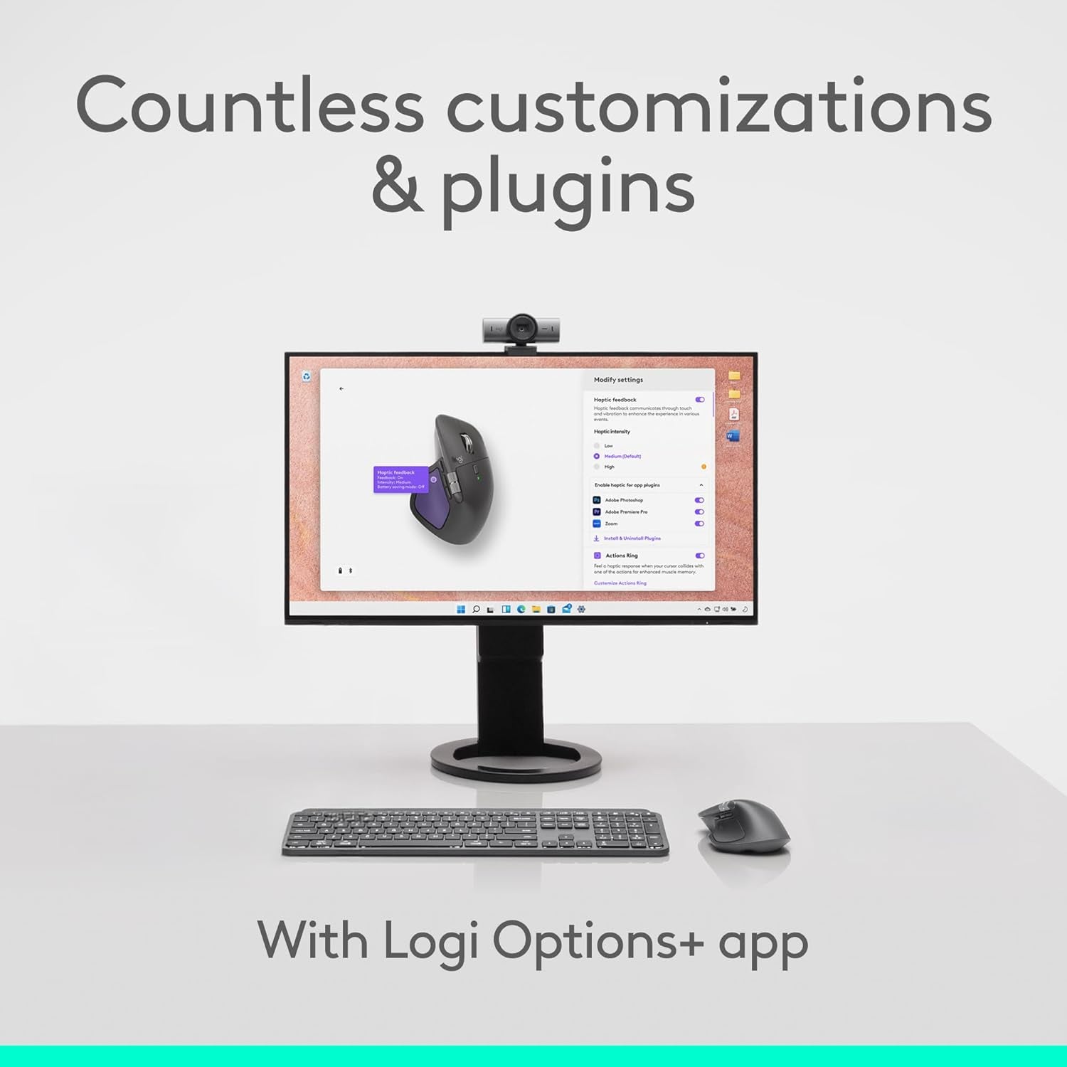 Logitech - MX Master 4 for Mac, Ergonomic Bluetooth Mouse with Advanced Performance Haptic Feedback, Ultra-Fast Scrolling, USB-C Charging, Macos, Ipados, Windows - Space Black - Serious Techies