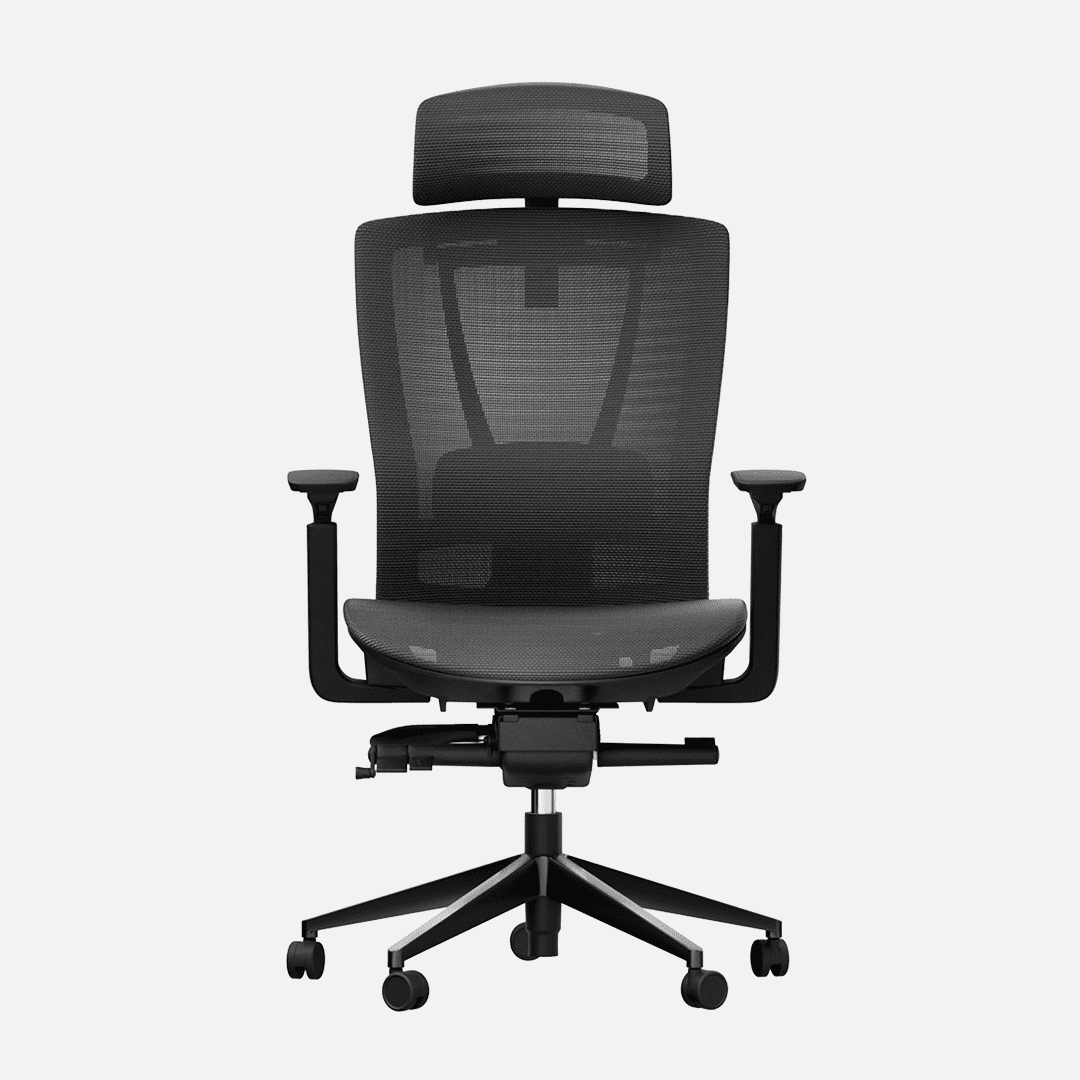 Autonomous - ErgoChair Pro Office Chair Lumbar Support Cool Gray - Mesh - Serious Techies
