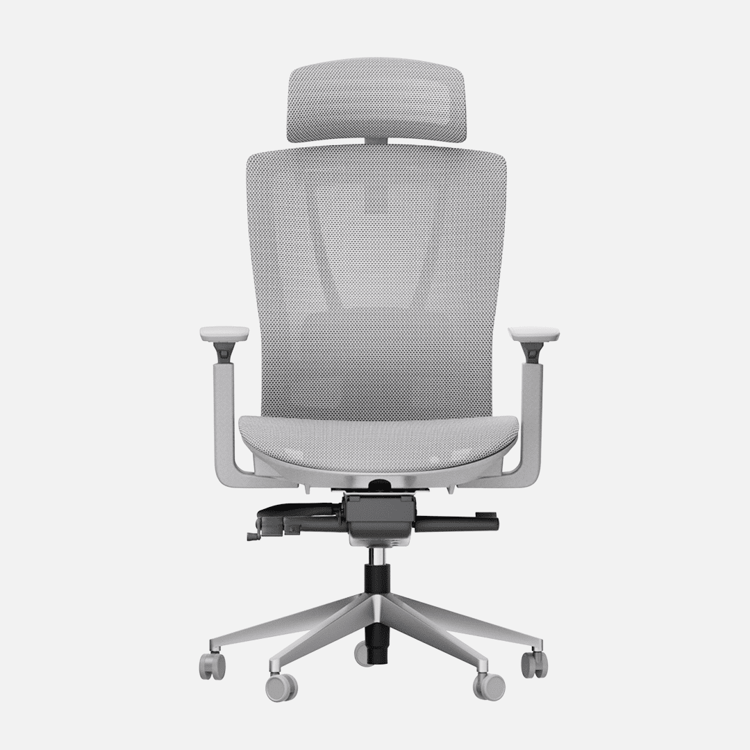 Autonomous - ErgoChair Pro Office Chair Lumbar Support Cool Gray - Mesh - Serious Techies