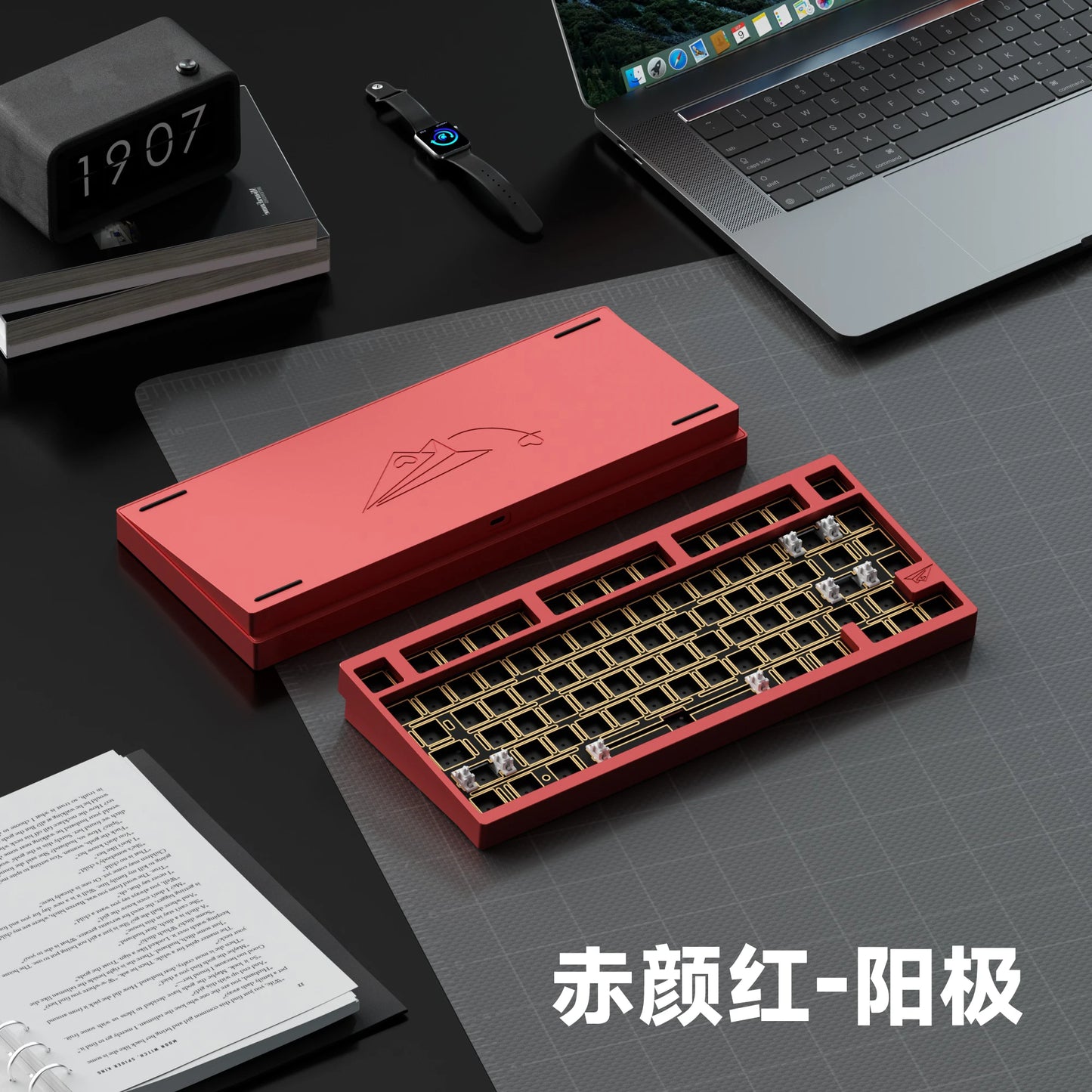 Weikav - D75 Wireless Three Mode Keyboard Kit Rgb Backlight Hot-Swap Aluminum Alloy Mechanical Keyboard Customized Support Qmk/Via - Serious Techies