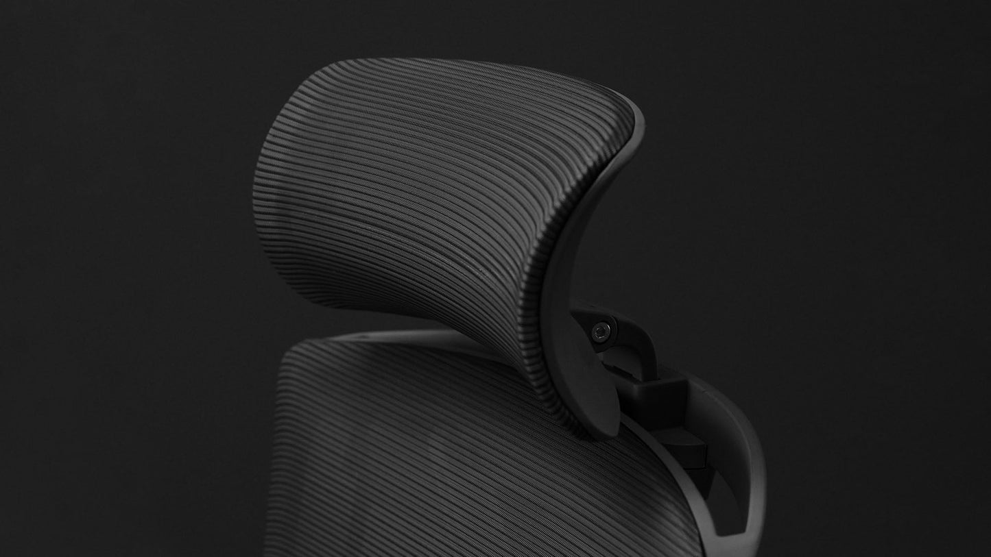 Autonomous - Ergochair Pro Office Chair Lumbar Support Black and White - Foam - Serious Techies