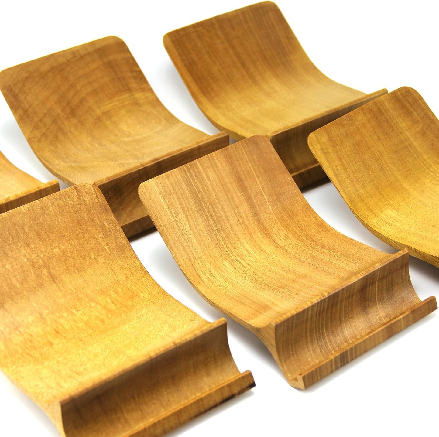 XDK - Wood Laptop Stand for Desk, Ergonomic Height Riser for Notebook Computer up to 15 Inches, Wooden Holder for Macbook/Aluminum Laptops - Serious Techies