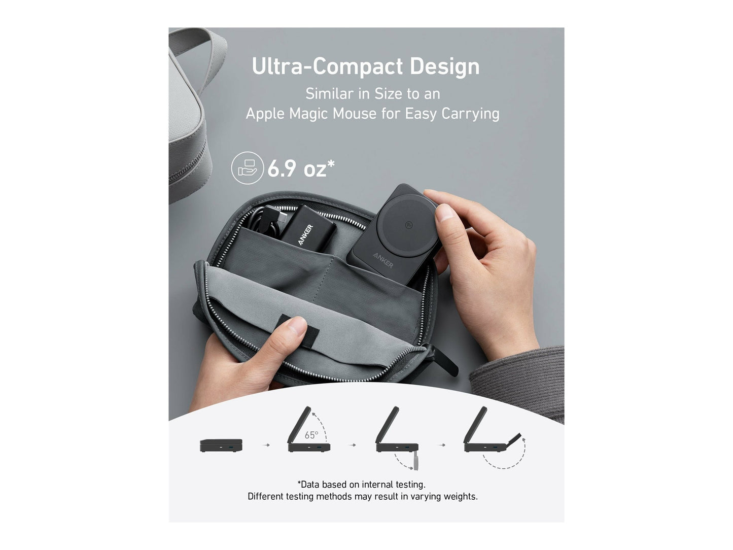 Anker - Maggo 3 in 1 Iphone 16 Charging Station, Magsafe-Compatible Wireless Charger Stand, Qi2 Certified 15W Foldable Charger for Iphone 15, Airpods, Apple Watch 9 (Not a Power Bank, Adapter Included) - Serious Techies