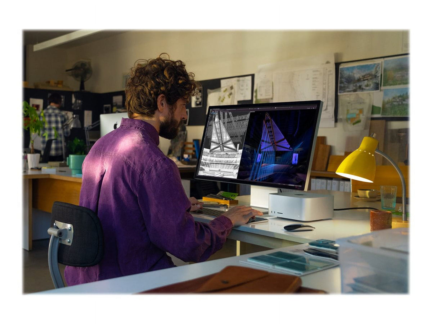 Apple - Studio Display 27" 5K Retina Monitor with Standard Glass, Tilt and Height-Adjustable Stand - Serious Techies