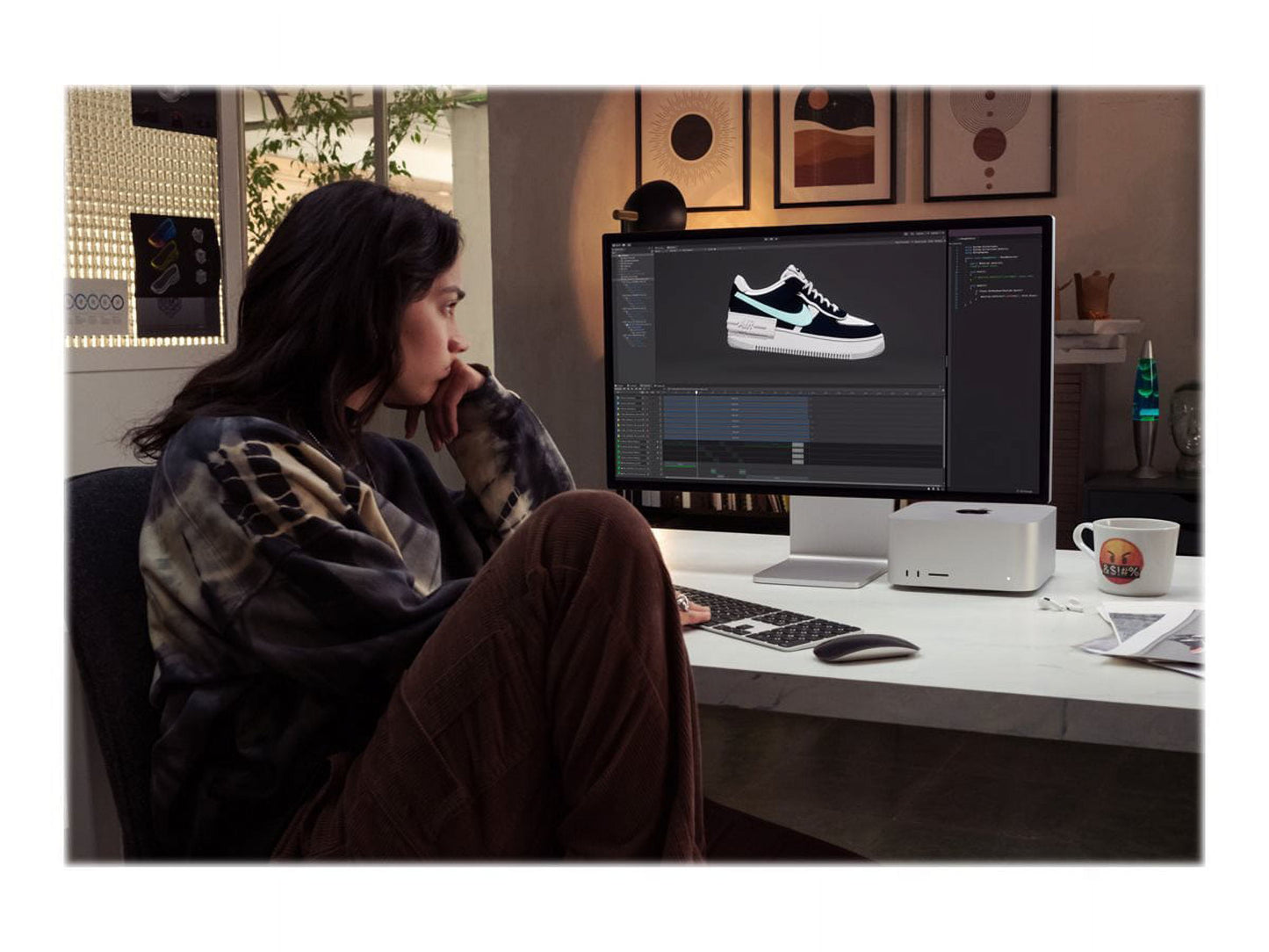 Apple - Studio Display 27" 5K Retina Monitor with Standard Glass, Tilt and Height-Adjustable Stand - Serious Techies