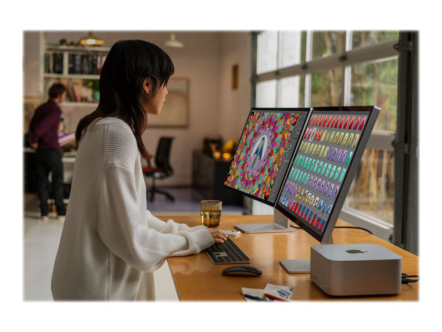 Apple - Studio Display 27" 5K Retina Monitor with Standard Glass, Tilt and Height-Adjustable Stand - Serious Techies