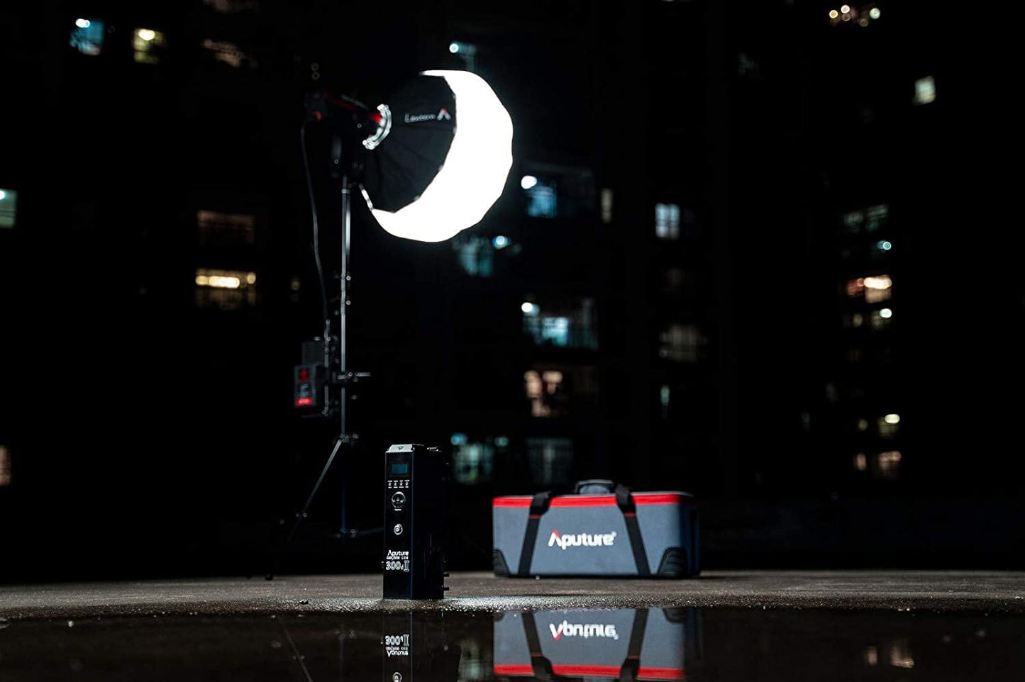 Aputure - Lantern Softbox Soft Light Modifier with Bowens Mount for 300D Mark II 120D 120T 120D Mark II 300D - Serious Techies