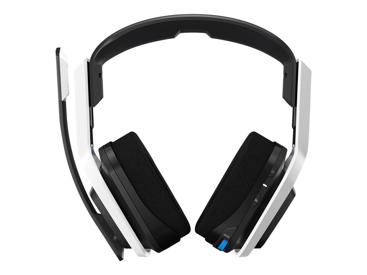 ASTRO - Gaming A20 Wireless Headset Gen 2 for Playstation 5, Playstation 4, PC & Mac - White/Blue - Serious Techies