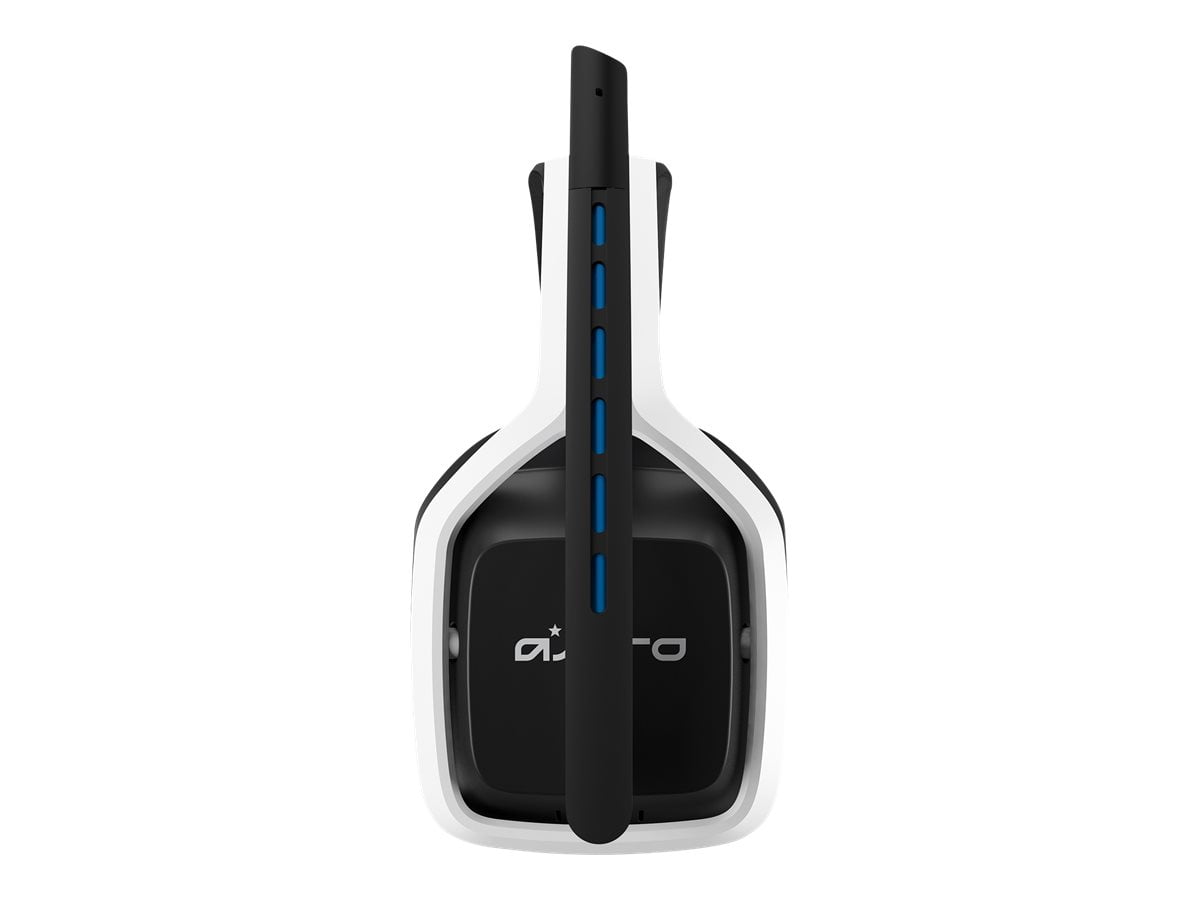 ASTRO - Gaming A20 Wireless Headset Gen 2 for Playstation 5, Playstation 4, PC & Mac - White/Blue - Serious Techies