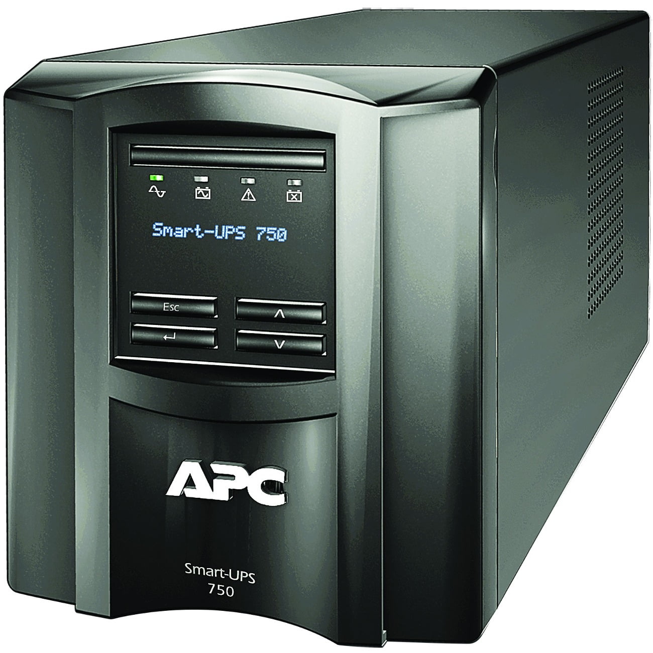 APC - 750VA Smart-Ups with Smartconnect, Pure Sine Wave UPS Battery Backup & Surge Protection (SMT750C) - Serious Techies