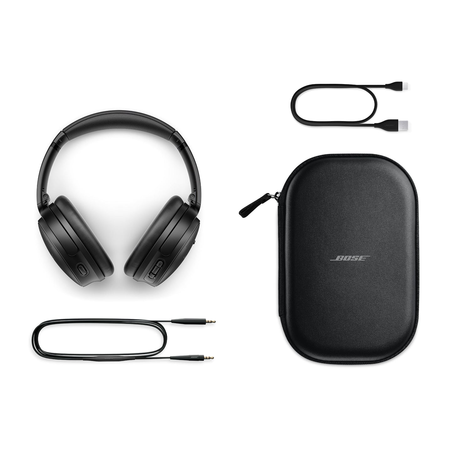 Bose - Quietcomfort Headphones, Bluetooth over Ear Noise Cancelling Headphones, Black - Serious Techies