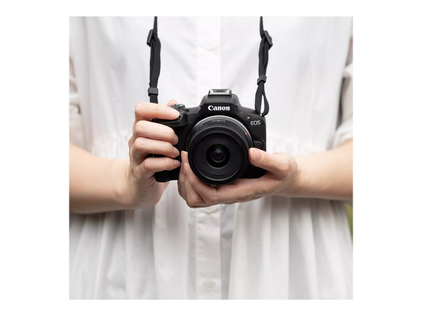 Canon - EOS R50 24.2 MP Waterproof Smartphone Integration Mirrorless Digital Camera, Black - Serious Techies