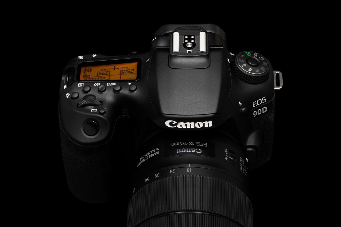 Canon - EOS 90D - Digital Camera - SLR - 32.5 MP - 4K / 30 Fps - 7.5X Optical Zoom EF-S 18-135Mm IS USM Lens - Wi-Fi, Bluetooth - Serious Techies