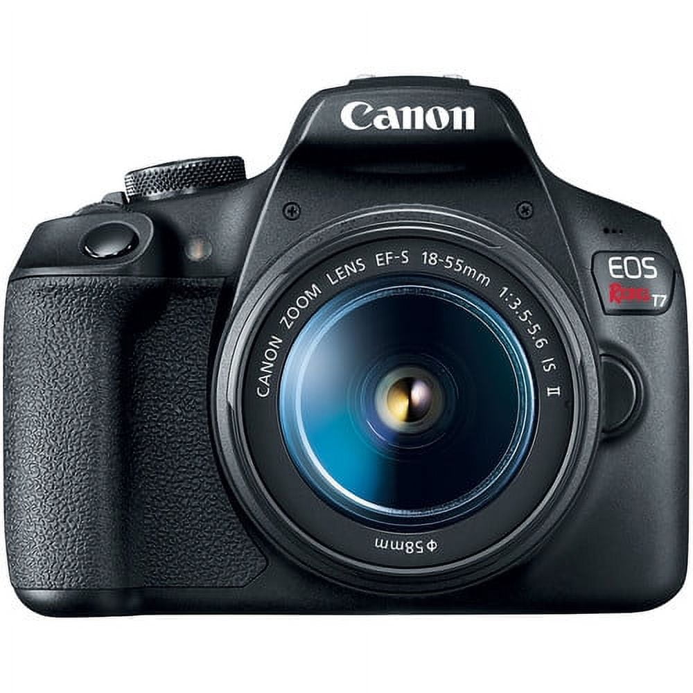 Canon - EOS Rebel T7 - Digital Camera - High Definition - SLR - 18.0 MP - 3 X Optical Zoom EF-S 18-55Mm IS II Lens - Serious Techies