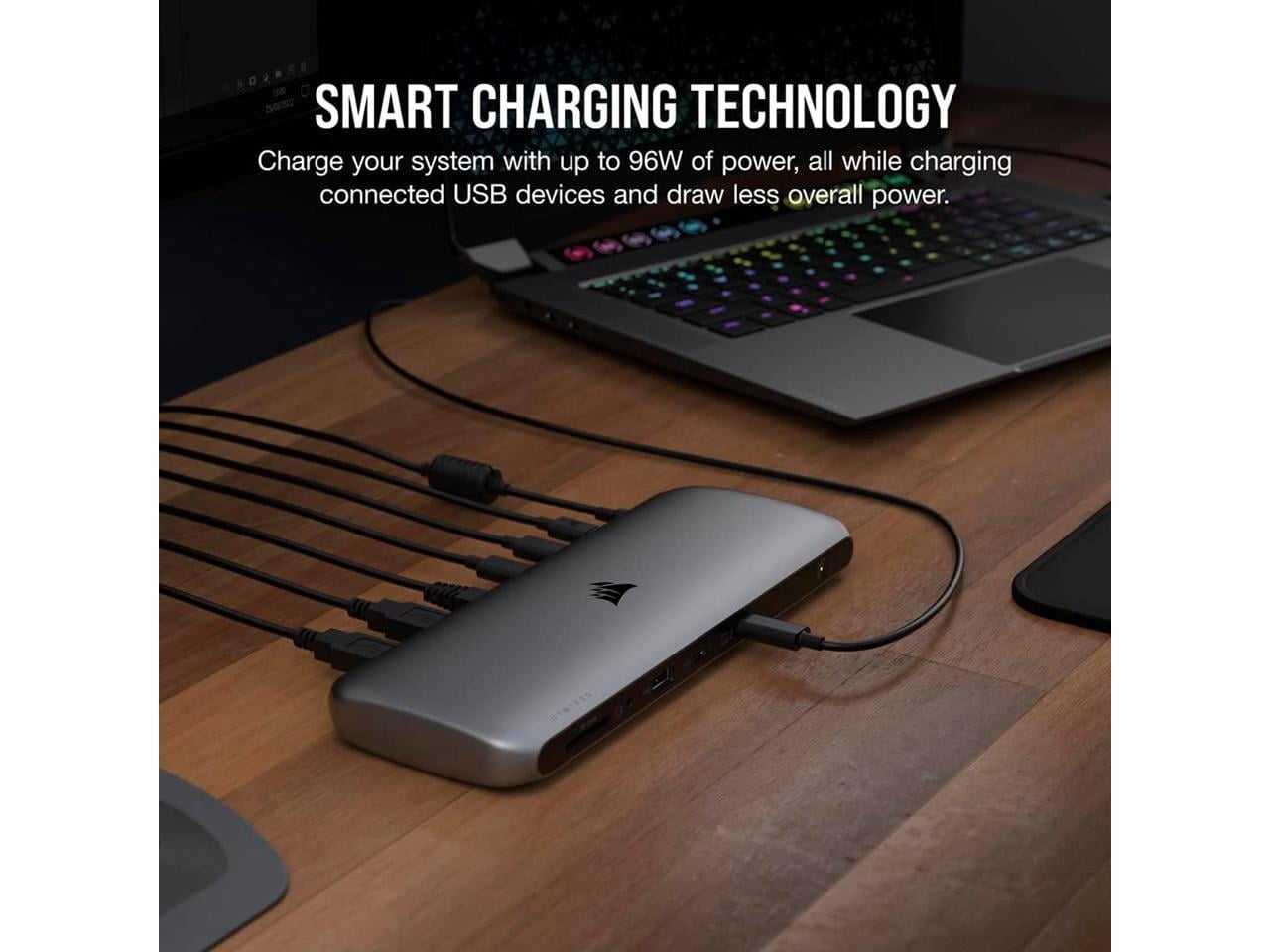 Corsair - TBT200 Thunderbolt 4 Dock - Serious Techies