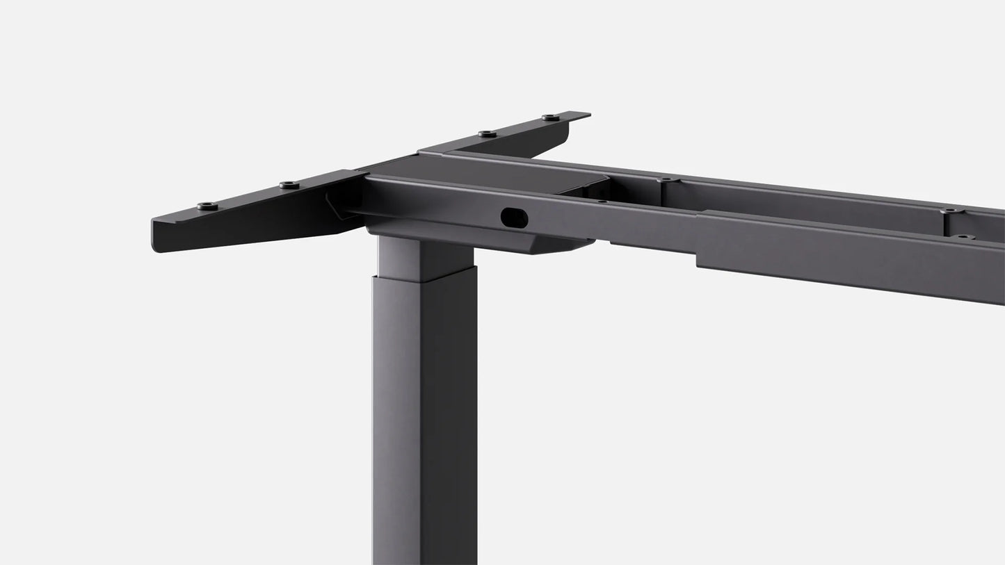 Autonomous - Smartdesk 2 Electric Standing Desk 53X29 Black - Bamboo - 2-Stage - Serious Techies