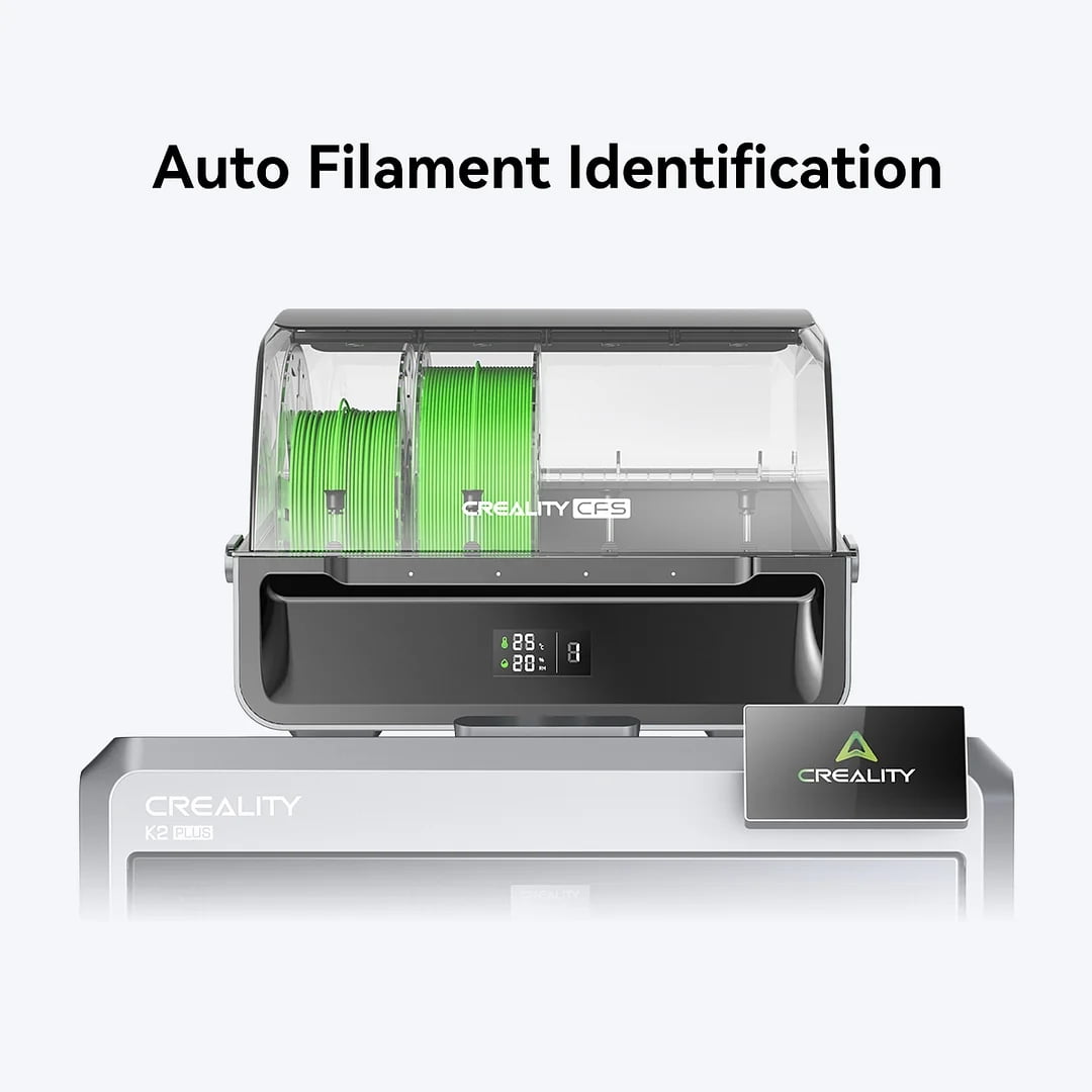 Creality - Filament System-Cfs 16 Colors Auto Filament Identification & Switch & Relay for K2 Plus - Serious Techies