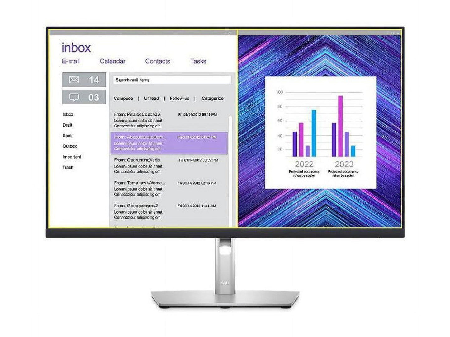 Dell - P2723QE 27" 4K WLED LCD Monitor - 16:9 - Black - Serious Techies
