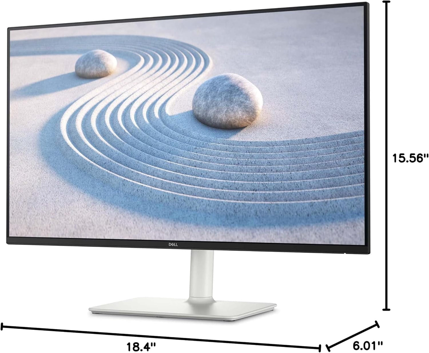 Dell - S2725DS Monitor - 27 Inch, QHD (2560X2440) Display, 100Hz Refresh Rate, 1500:1 Contrast Ratio, Integrated 2X5W Speaker, Height/Tilt/Swivel/Pivot- Ash White Color - Serious Techies