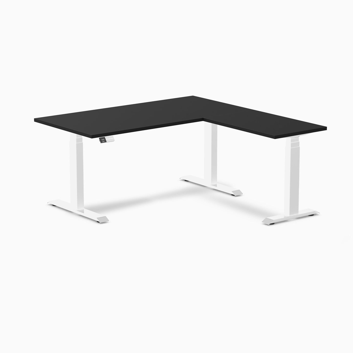 Desky - Sigma L-Shape Gaming Desk - 70.9 X 29.5 X 69.5 X 24 Inches / Matte Black - Serious Techies