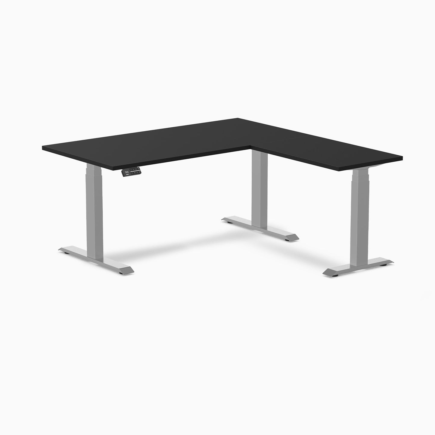 Desky - Sigma L-Shape Gaming Desk - 70.9 X 29.5 X 69.5 X 24 Inches / Matte Black - Serious Techies