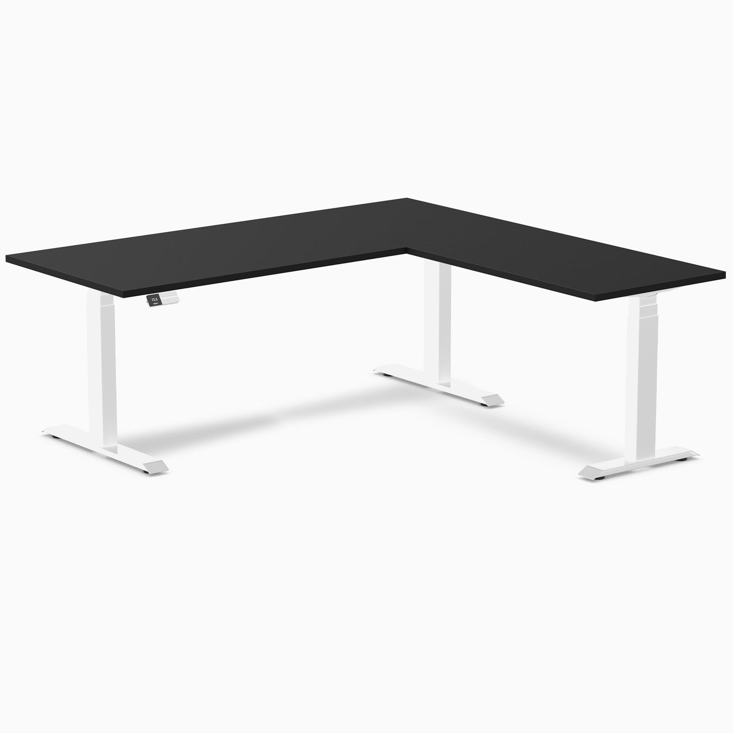 Desky - Sigma L-Shape Gaming Desk - 70.9 X 29.5 X 69.5 X 24 Inches / Matte Black - Serious Techies