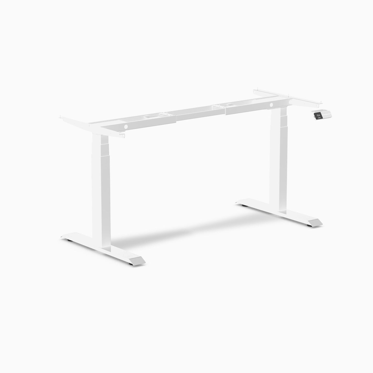Desky - Dual Sit Stand Desk Frame - Gray - Serious Techies