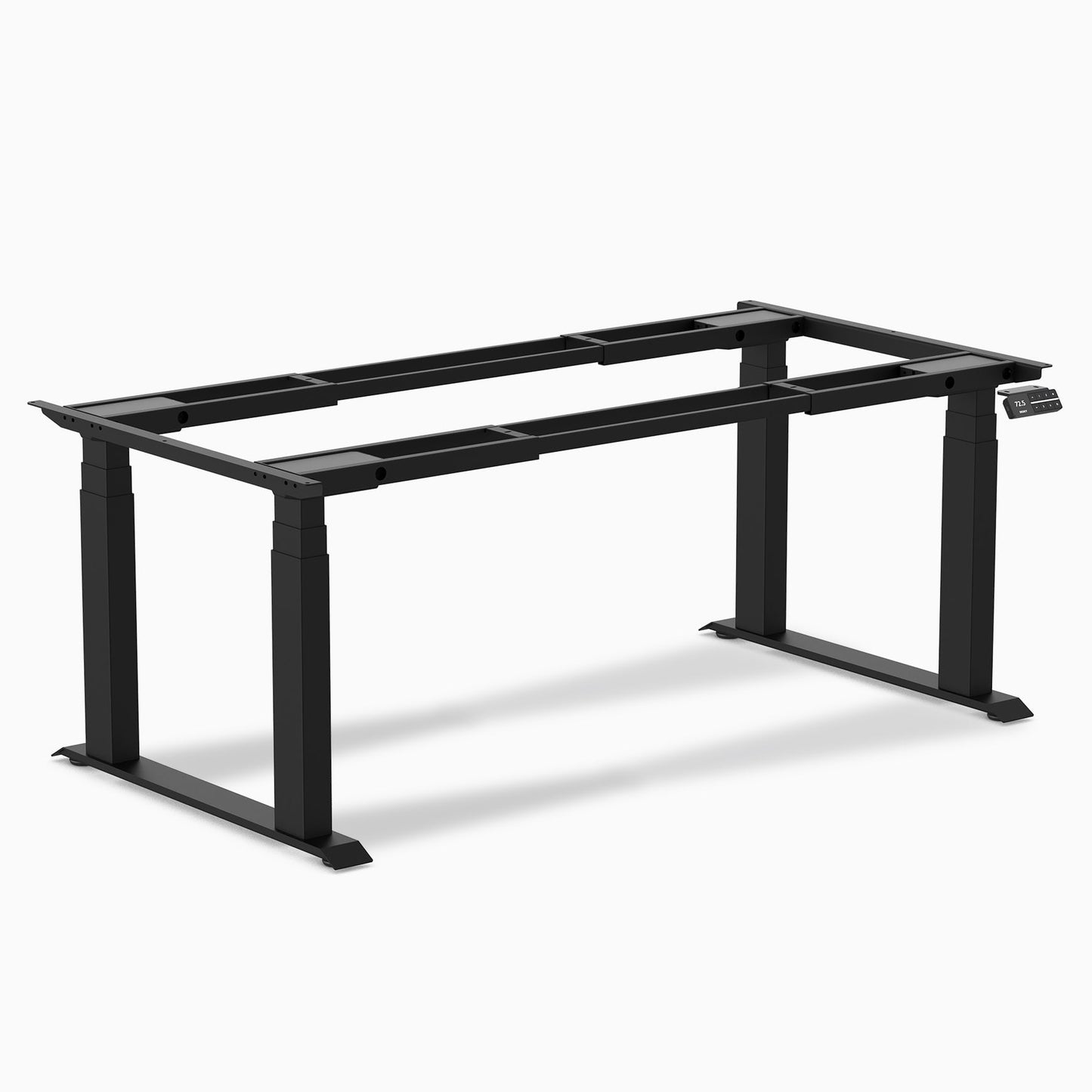 Desky - Quad Sit Stand Desk Frame - White - Serious Techies