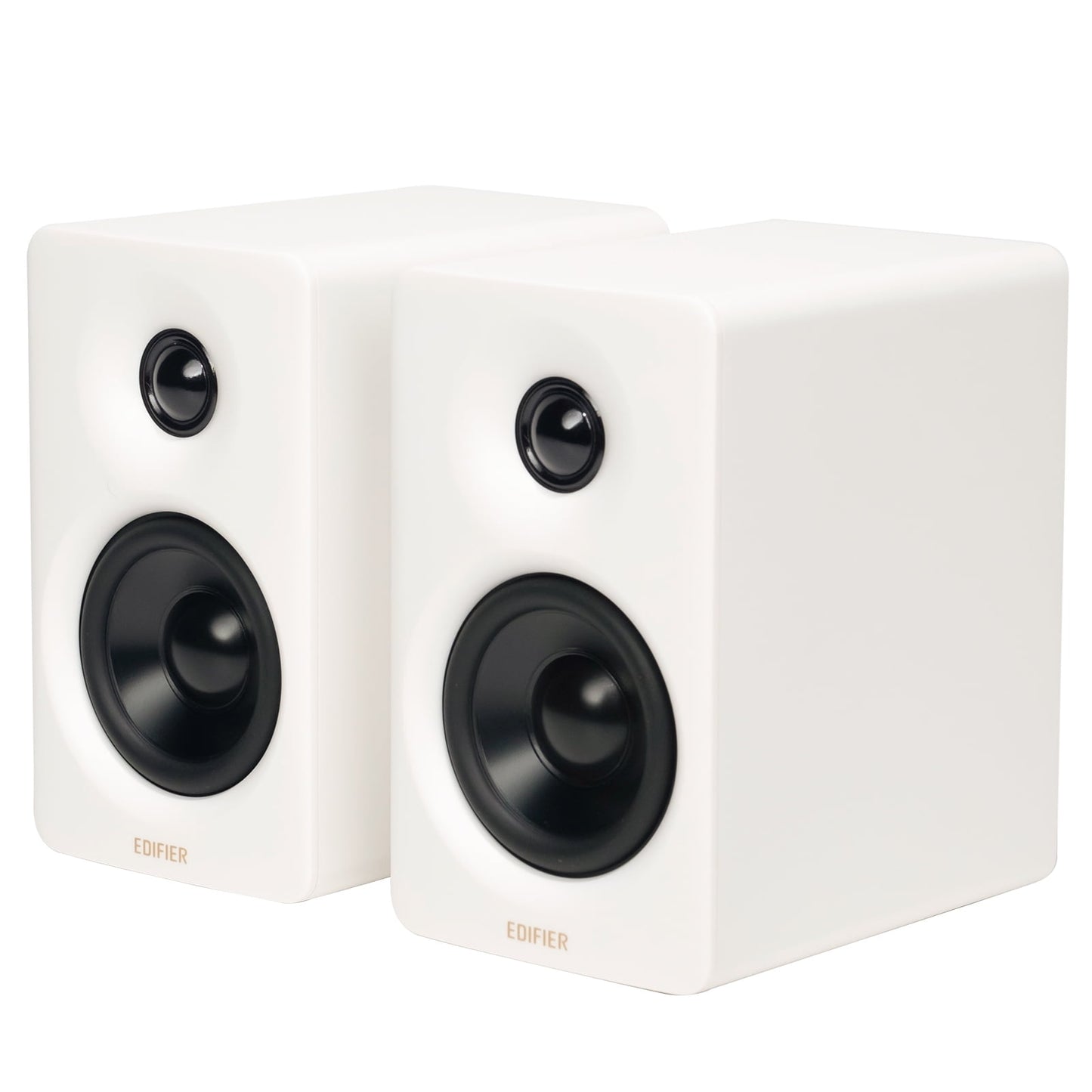 Edifier - Bookshelf Speakers, 66W RMS Desktop Speakers, Hi-Res Audio & Hi-Res Wireless Audio Computer Speakers - Black - Serious Techies